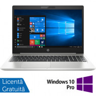 Laptop Refurbished HP ProBook 450 G6, Intel Core i5-8265U 1.60-3.90GHz, 8GB DDR4, 256GB SSD, 15.6 Inch Full HD, Tastatura Numerica, Webcam + Windows 10 Pro