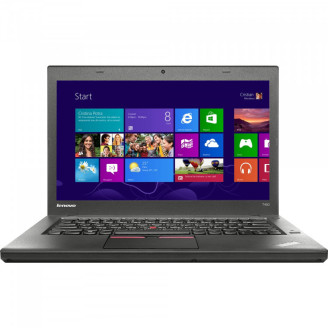 Laptop LENOVO ThinkPad T450, Intel Core i5-5200U 2.20GHz, 8GB DDR3, 240GB SSD, 14 Inch, Webcam, Grad A-
