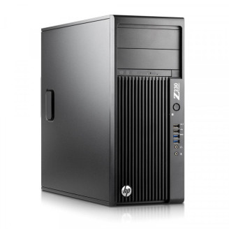 Workstation HP Z230 Tower, CPU Intel Xeon Quad Core E3-1231 V3 3.40 - 3.80GHz, 8GB DDR3 ECC, 240GB SDD, Placa video AMD Radeon HD 7470/1GB, DVD-RW