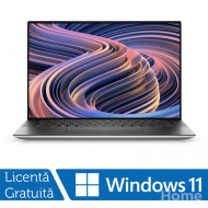 Laptop Nou DELL XPS 15 9520, Intel Core i7-12700H 3.50 - 4.70GHz, 16GB DDR4, 512GB SSD M.2, Nvidia Geforce RTX 3050Ti 4GB GDDR6, 15.6 Inch Full HD IPS, Backlit Keyboard, FP Reader, Windows 11 Home