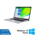 Laptop Nou Acer Aspire A517-52-70K8, Intel Core i7-1165G7 2.80 - 4.70GHz, 8GB DDR4, 512GB SSD, Webcam, 17.3 Inch Full HD, Backlit Keyboard, FP Reader, Windows 10 Home