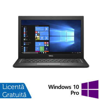 Laptop Refurbished DELL Latitude 7280, Intel Core i5-7200U 2.50GHz, 8GB DDR4, 240GB SSD, 12.5 Inch, Fara Webcam + Windows 10 Pro