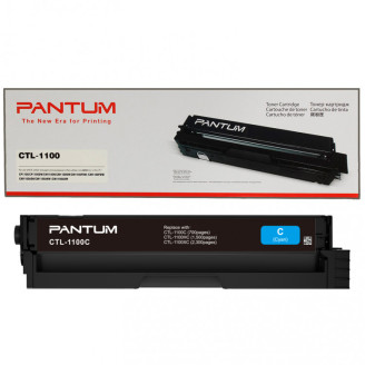 Cartus Toner Nou Pantum CTL-1100C, culoare Cyan, capacitate 700 pagini, compatibil cu modelele CP1100DW, CM1100ADW/DW