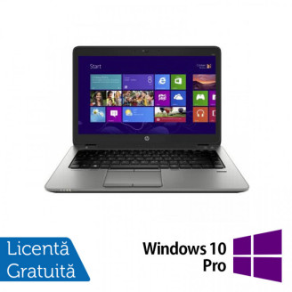 Laptop Refurbished HP EliteBook 820 G1, Intel Core i5-4200U 1.60GHz, 8GB DDR3, 240GB SSD, 12 Inch, Webcam + Windows 10 Pro