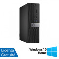 Calculator Refurbished DELL OptiPlex 7040 SFF, Intel Core i5-6500 3.20GHz, 8GB DDR4, 240GB SSD + Windows 10 Home