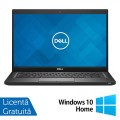 Laptop Refurbished DELL Latitude 7390, Intel Core i5-8250U 1.60 - 3.40GHz, 8GB DDR4, 256GB SSD M.2, 13.5 Inch Full HD, Webcam + Windows 10 Home