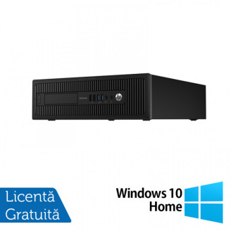 Calculator Refurbished HP EliteDesk 800 G1 SFF, Intel Core i5-4570 3.20GHz, 8GB DDR3, 120GB SSD, DVD-RW + Windows 10 Home