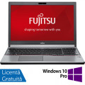 Laptop Refurbished FUJITSU SIEMENS Lifebook E756, Intel Core i7-6500U 2.50GHz, 8GB DDR4, 240GB SSD, 15.6 Inch HD, Webcam, Tastatura Numerica + Windows 10 Pro
