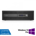 PC Refurbished HP 800 G2 SFF, Intel Core i7-6700 3.40GHz, 8GB DDR4, 120GB SSD + 500GB HDD + Windows 10 Pro