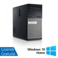 Calculator Refurbished Dell OptiPlex 7010 Tower, Intel Core i3-3220 3.30GHz, 8GB DDR3, 120GB SSD, DVD-RW + Windows 10 Home