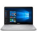 Laptop Second Hand Asus N752V, Intel Core i7-6700HQ 2.60GHz, 8GB DDR4, 256GB SSD, Webcam, 17.3 Inch Full HD, Grad A-