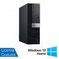 Calculator Refurbished DELL OptiPlex 7060 SFF, Intel Core i5-8500 3.00 - 4.10GHz, 8GB DDR4, 256GB SSD + Windows 10 Home
