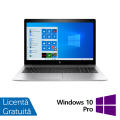 Laptop Refurbished HP EliteBook 850 G5, Intel Core i5-8350U 1.70 - 3.60GHz, 8GB DDR4, 256GB SSD, 15.6 Inch Full HD Touchscreen + Windows 10 Pro