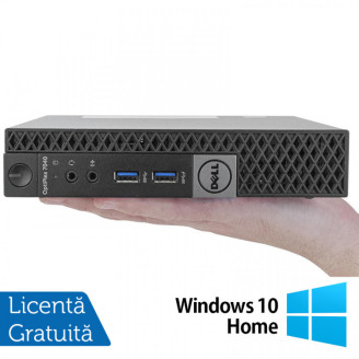 Calculator Refurbished DELL OptiPlex 7040 Mini PC, Intel Core i5-6500T 2.50GHz, 8GB DDR4, 256GB SSD + Windows 10 Home