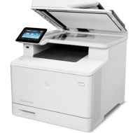 Multifunctionala Laser Color Second Hand HP LaserJet M477FDN, A4, 28 ppm, 600 x 600 dpi, Fax, Scanner, Copiator, Duplex, USB, Retea, Tonere 100%