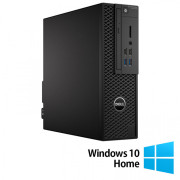 Workstation Refurbished Dell Precision 3420 SFF, Intel Core i7-6700 3.40 - 4.00GHz, 8GB DDR4, 256GB SSD, DVD-RW + Windows 10 Home