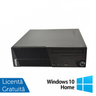 Calculator Refurbished Lenovo ThinkCentre M71 SFF, Intel Core i5-2400 3.10GHz, 4GB DDR3, 500GB HDD, DVD-RW + Windows 10 Home