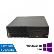 Calculator Refurbished Lenovo ThinkCentre M71 SFF, Intel Core i5-2400 3.10GHz, 4GB DDR3, 500GB HDD, DVD-RW + Windows 10 Pro