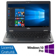 Laptop Refurbished Fujitsu LifeBook U728, Intel Core i5-8250U 1.60-3.40GHz, 8GB DDR4, 256GB SSD, 12.5 Inch Full HD, Webcam + Windows 10 Pro