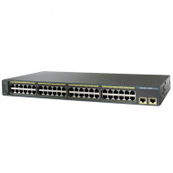 Switch Second Hand CISCO WS-C2960-48TT-L, 48 x Porturi 10/100, 2 x Porturi 1GbE