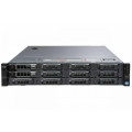 Server Refurbished Dell PowerEdge R720xd, 2x Intel Xeon Octa Core E5-2670 2.60 - 3.30GHz, 64GB DDR3 ECC, 2 x 480GB SSD SATA + 6 x 10TB HDD SAS/7.2k, Raid Perc H710 mini, Idrac 7, 2 surse HS