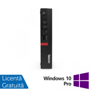 Calculator Nou Lenovo ThinkCentre M720q MiniPC, Intel Core i5-9500T 2.20 - 3.70GHz, 16GB DDR4, 512GB SSD + Windows 10 Pro