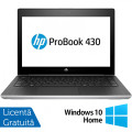 Laptop Refurbished HP ProBook 430 G6, Intel Core i3-8145U 2.10 - 3.90GHz, 8GB DDR4, 256GB SSD, 13.3 Inch Full HD, Webcam + Windows 10 Home