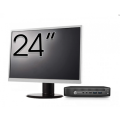 Pachet Calculator Refurbished HP EliteDesk 800 G2 Mini PC, Intel Core i5-6500 3.20-3.60GHz, 8GB DDR4, 256GB SSD + Monitor 24 Inch + Windows 10 Home