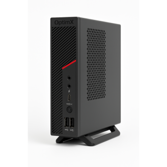 Calculator Nou OptimX T100 Mini, Intel Core i5-8500 3.00GHz, 8GB DDR4, 256GB SSD, Wi-Fi, Bluetooth (similar Lenovo)