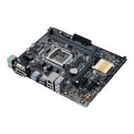 Placa de baza Asus H110M-K, Socket 1151, mATX, FARA Shield, Cooler, Suporta CPU Gen 6 / 7