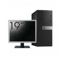 Pachet Second Hand Calculator DELL OptiPlex 5040 Tower, Intel Core i5-6500 3.20GHz, 8GB DDR3, 240GB SSD + Monitor 19 Inch