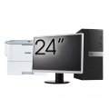 Pachet Calculator Second Hand DELL OptiPlex 5040 Tower, Intel Core i3-6100 3.70GHz, 8GB DDR3, 240GB SSD + Monitor 24 Inch + Imprimanta Brother HL-L6300DW