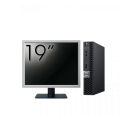 Pachet Calculator Second Hand DELL OptiPlex 7060 Mini PC, Intel Core i5-8500T 2.10 - 3.50GHz, 8GB DDR4, 256GB SSD + Monitor 19 Inch