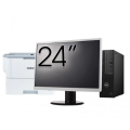 Pachet Calculator Second Hand DELL OptiPlex 3080 SFF, Intel Core i5-10500 3.10 - 4.50GHz, 16GB DDR4, 512GB SSD + Monitor 24 Inch + Imprimanta Brother HL-L6300DW