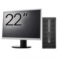 Pachet Calculator Second Hand HP 800 G2 Tower, Intel Core i5-6500 3.20GHz, 8GB DDR4, 256GB SSD + Monitor 22"