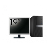 Pachet Calculator Second Hand DELL Optiplex 3040 Tower, Intel Core i3-6100 3.70GHz, 4GB DDR3, 500GB HDD + Monitor 19"