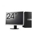 Pachet Calculator Second Hand DELL Optiplex 3040 Tower, Intel Core i3-6100 3.70GHz, 4GB DDR3, 500GB HDD + Monitor 24"