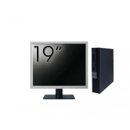 Calculator Second Hand DELL OptiPlex 5070 Mini, Intel Pentium Gold G5600T 3.30GHz, 8GB DDR4, 256GB SSD + Monitor 19"