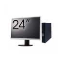 Calculator Second Hand DELL OptiPlex 5070 Mini, Intel Pentium Gold G5600T 3.30GHz, 8GB DDR4, 256GB SSD + Monitor 24"