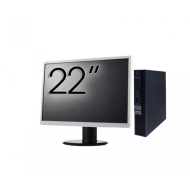 Calculator Second Hand DELL OptiPlex 5070 Mini, Intel Core i3-8100T 3.10GHz, 8GB DDR4, 128GB SSD + Monitor 22"
