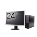 Pachet Calculator Second Hand DELL OptiPlex 3070 SFF, Intel Core i3-9100 3.60 - 4.20GHz, 8GB DDR4, 256GB SSD + Monitor 24"