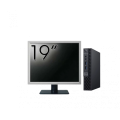 Pachet Calculator Second Hand DELL OptiPlex 3060 MiniPC, Intel Core i3-8100T 3.10GHz, 8GB DDR4, 256GB SSD + Monitor 19"