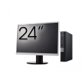 Pachet Calculator Second Hand DELL OptiPlex 5060 Mini PC, Intel Core i5-8500T 2.10-3.50GHz, 16GB DDR4, 512GB SSD + Monitor 24"