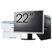 Pachet Calculator Second Hand Lenovo ThinkCentre M83 Tower, Intel Pentium G3220 3.00GHz, 8GB DDR3, 500GB HDD, DVD-ROM + Monitor 22" & Imprimanta Brother HL-L6300DW