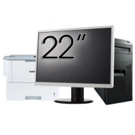 Pachet Calculator Second Hand Lenovo ThinkCentre M83 Tower, Intel Pentium G3220 3.00GHz, 8GB DDR3, 500GB HDD, DVD-ROM + Monitor 22" & Imprimanta Brother HL-L6300DW