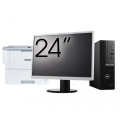 Pachet Calculator Second Hand DELL OptiPlex 5080 SFF, Intel Core i5-10500 3.10 - 4.50GHz, 8GB DDR4, 256GB SSD + Monitor 24" + Imprimanta Brother HL-L6300DW