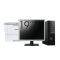 Pachet Calculator Second Hand DELL OptiPlex 5080 SFF, Intel Core i5-10500 3.10 - 4.50GHz, 16GB DDR4, 512GB SSD + Monitor 19" + Imprimanta Brother HL-L6300DW