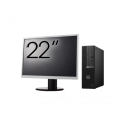 Pachet Second Hand DELL OptiPlex 5090 SFF, Intel Core i5-10500 3.10 - 4.50GHz, 8GB DDR4, 256GB SSD + Monitor 22"