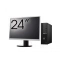 Pachet Calculator Second Hand DELL OptiPlex 7080 SFF, Intel Core i5-10500 3.10 - 4.50GHz, 8GB DDR4, 256GB SSD + Monitor 24"