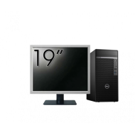 Calculator Second Hand DELL OptiPlex 7080 Tower, Intel Core i5-10500 3.10 - 4.50GHz, 8GB DDR4, 256GB SSD + Monitor 19"